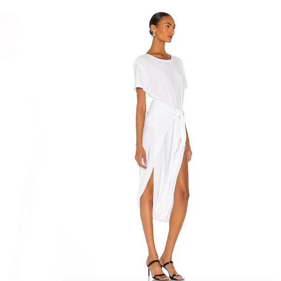 REVOLVE Norma Kamali Short Sleeve Diaper Dress Size S - Picture 2 of 3